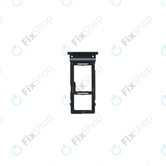 Samsung Galaxy Tab Active 3 T570, T575 - Tiroir SIM (Noir) - GH98-45910A Genuine Service Pack