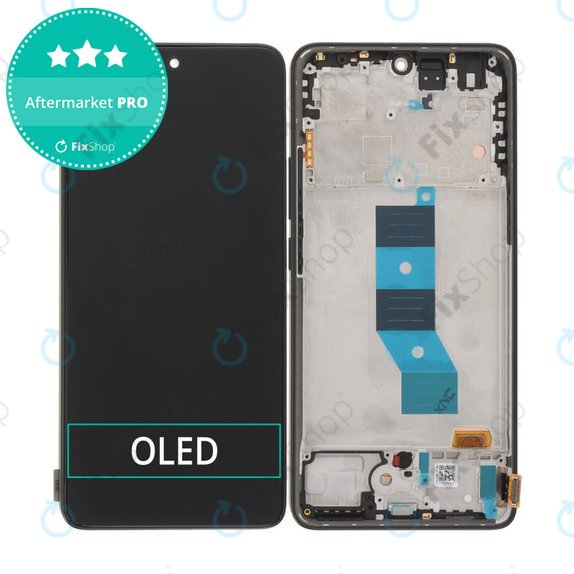 Xiaomi Redmi Note 14 5G 24094RAD4G - Écran LCD + Écran tactile + Cadre (Black) OLED