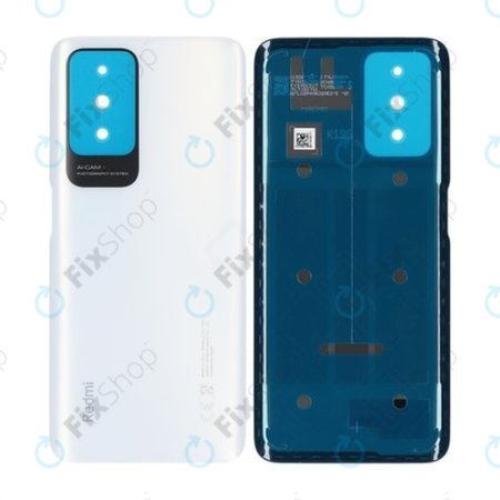 Xiaomi Redmi 10 (2022) 21121119SG 22011119UY - Cache batterie (Blanc galet) - 55050001JN9X Genuine Service Pack
