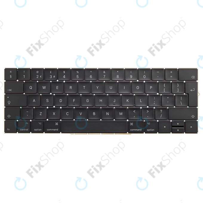 Apple MacBook Pro 13" A1706, 15" A1707 (Fin 2016 - Mi 2017) - Clavier Royaume-Uni