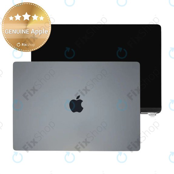 Écran LCD pour MacBook Air 13", A3113 (2024), avec vitre avant et couvercl, Space Gray, 661-40278, Genuine Apple