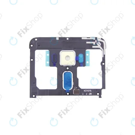 Asus ZenFone 3 ZE520KL (Z017D) - Cadre central + capteur d'empreintes digitales + objectif d'appareil photo (noir) - 90AZ0171-R79011 Genuine Service Pack