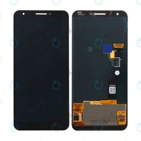 Google Pixel 3a XL - Écran LCD + Écran Tactile (Noir) - 20GB4BW0001 Genuine Service Pack