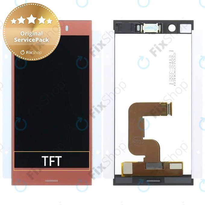 Sony Xperia XZ1 Compact G8441 - Écran LCD + Écran tactile (Rose) - 1310-2241 Genuine Service Pack