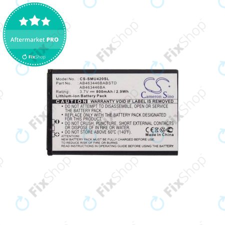 Samsung Chrono - Batterie AB463446BA 800mAh HQ