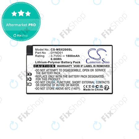 Batterie pour Microsoft Xbox Elite Series 2, 1800mAh, Li-Pol, 3.7V, DYND01, HQ