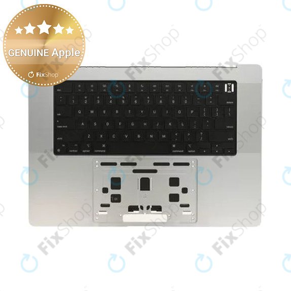 Cadre supérieur clavier pour MacBook Pro 16" A2780 (2023), avec clavier US et batterie, Silver, 661-32190, Genuine Apple