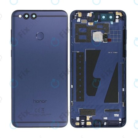 Huawei Honor 7X - Cache batterie + Capteur d'empreintes digitales (Bleu) - 02351SDJ