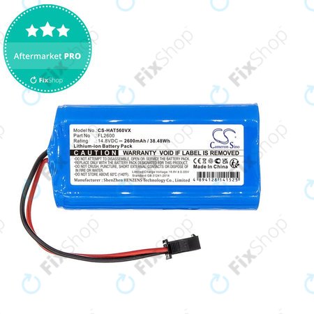 Batterie pour Eufy Robovac 11, Haier TAB T550, Haier TAB560, 2600mAh, Li-ion, 14.8V, FL2600, HQ