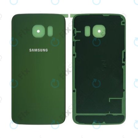 Samsung Galaxy S6 Edge G925F - Cache batterie (Vert) - GH82-09602E Genuine Service Pack