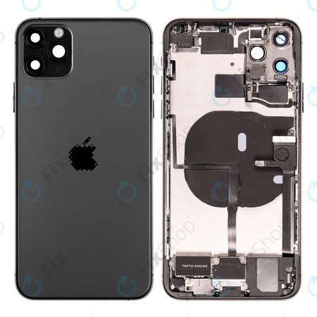 Apple iPhone 11 Pro Max - Petites pièces du boîtier arrière (gris sidéral)