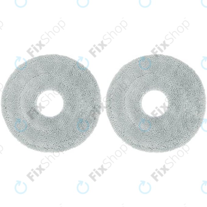 Chiffon de vadrouille, 2 pièces pour Xiaomi Robot Vacuum X20 Max, X20 Pro