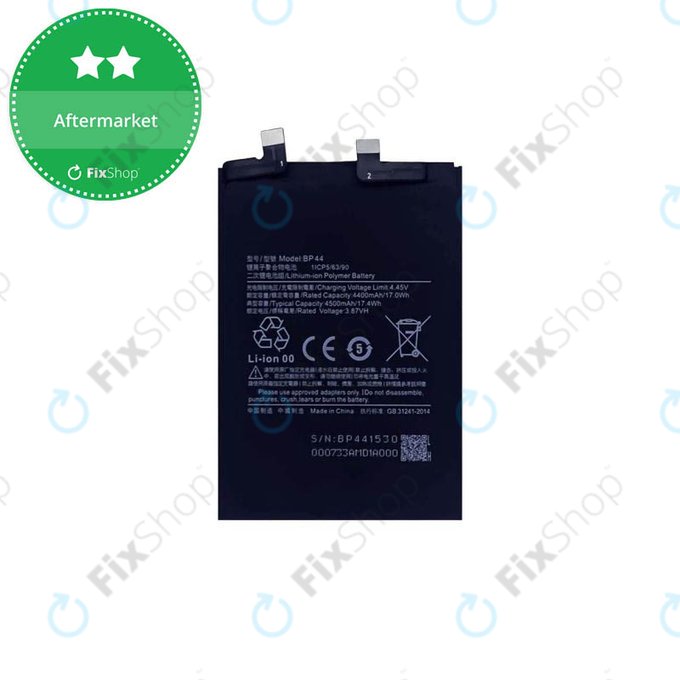 Xiaomi Poco F4 5G 22021211RG, 22021211RI - Batterie BP49 4500mAh