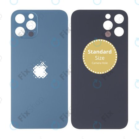 Apple iPhone 13 Pro Max - Verre du boîtier arrière (bleu)