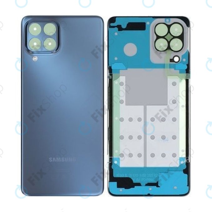 Samsung Galaxy M53 5G M536B - Cache batterie (Bleu) - GH82-28900A Genuine Service Pack