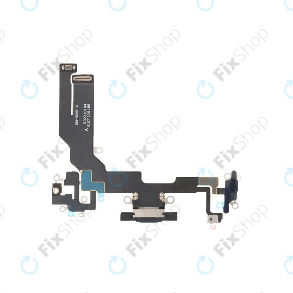 Apple iPhone 16e - Connecteur de charge + Câble flexible (Black)