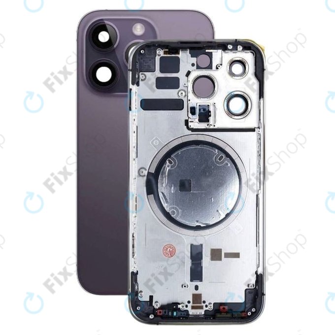 Apple iPhone 14 Pro - Boîtier arrière (violet foncé)