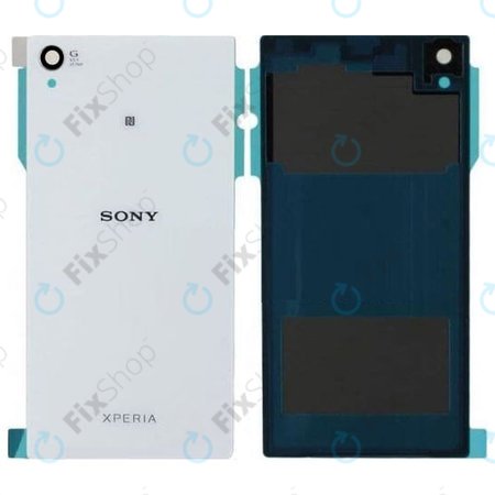 Sony Xperia Z1 L39H - Cache batterie avec antenne NFC (Blanc)