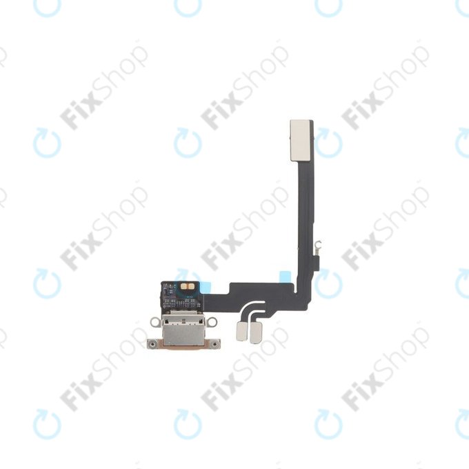 Apple iPhone 16 Pro - Connecteur de charge + Câble flexible (Desert Titanium)