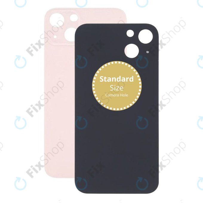 Apple iPhone 13 - Verre du boîtier arrière (Rose)