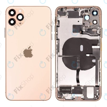 Apple iPhone 11 Pro Max - Petites pièces du boîtier arrière (Or)