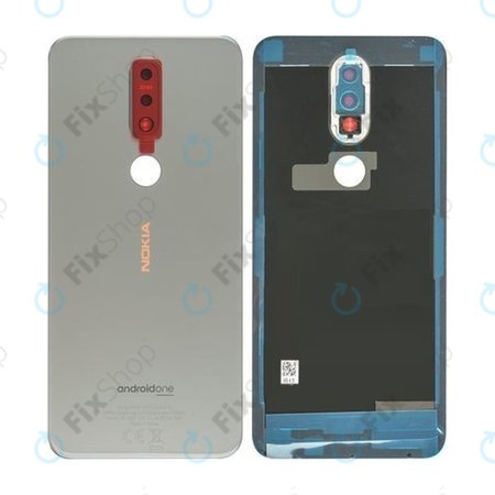 Nokia 7.1 - Cache batterie (acier brillant) - 20CTLSW0004 Genuine Service Pack