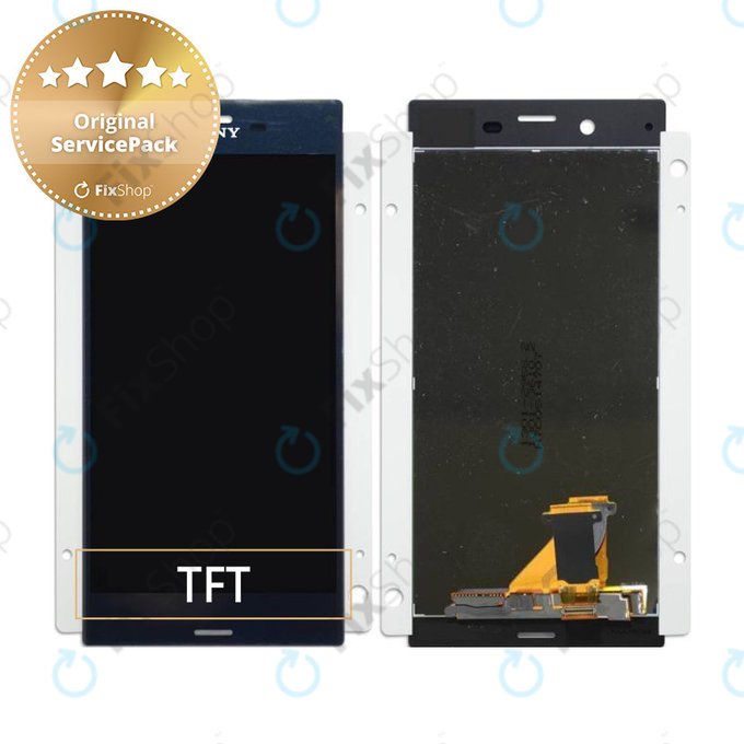 Sony Xperia XZ F8331 - Écran LCD + Écran tactile (Bleu) - 1304-9085 Genuine Service Pack