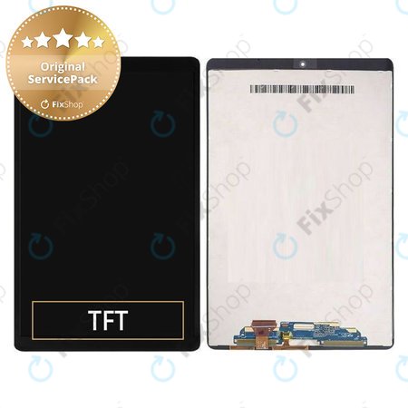 Samsung Galaxy Tab A 10.1 (2019) T510, T515 - Écran LCD + Écran Tactile (Noir) - GH82-19563A, GH82-19850A Genuine Service Pack