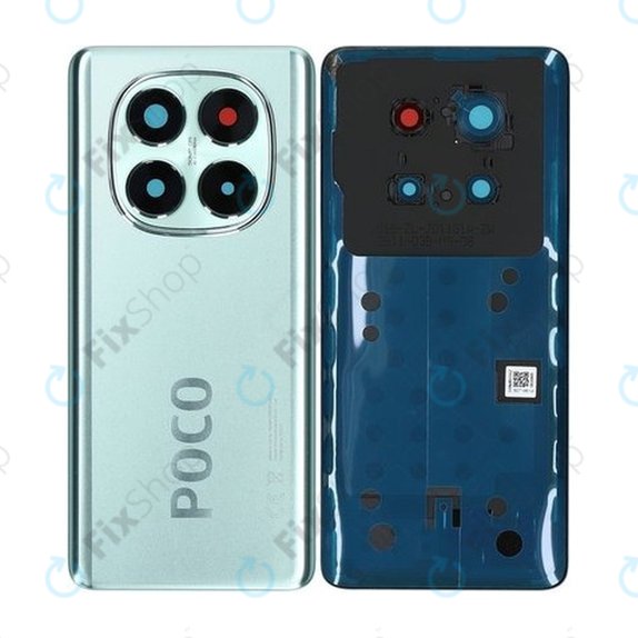 Xiaomi Poco X7 24095PCADG - Cache batterie (Green) - 5600070O16P00 Genuine Service Pack