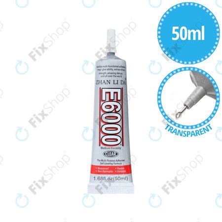 Adhésif E6000 - 50ml (Transparent)