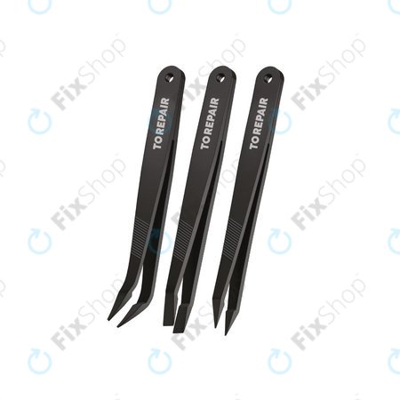 SBS - Kit de pincettes de précision pour réparations délicates 3en1