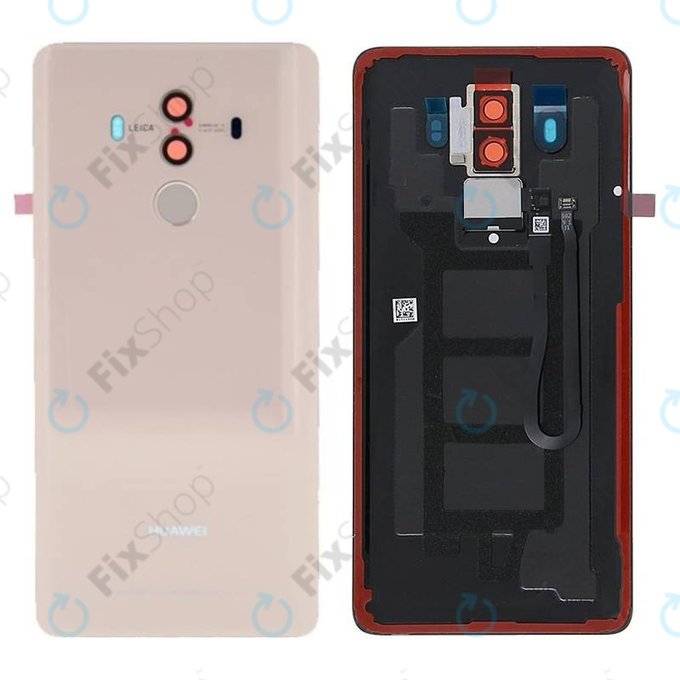 Huawei Mate 10 Pro - Cache batterie + Capteur d'empreintes digitales (Rose) - 02351RVV