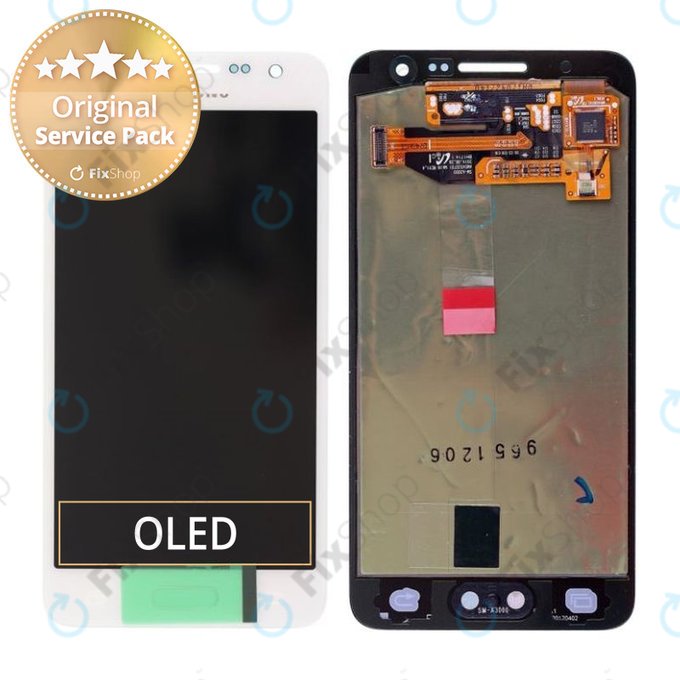 Samsung Galaxy A3 A300F - Écran LCD + Écran Tactile (Blanc Perle) - GH97-16747A Genuine Service Pack