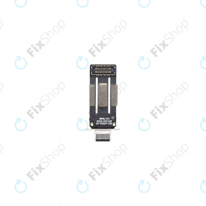 Apple iPad Mini 6 (2021) - Connecteur de charge + Câble flexible (Gris sidéral)