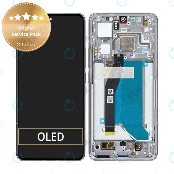 Xiaomi 14T Pro - Écran LCD + Ecran Tactile + Cadre (Titan Gray) - 56001600N1200 Genuine Service Pack