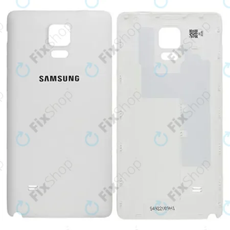Samsung Galaxy Note 4 N910F - Cache batterie (Blanc)