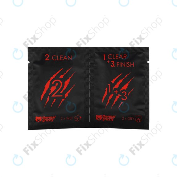 Lingettes nettoyantes 40pièces, Thermal Grizzly TG