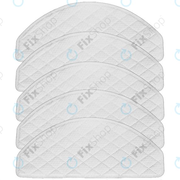 Chiffon de vadrouille, 5 pièces, Jetable pour Ecovacs Deebot N8-series, T-series, X1 Plus