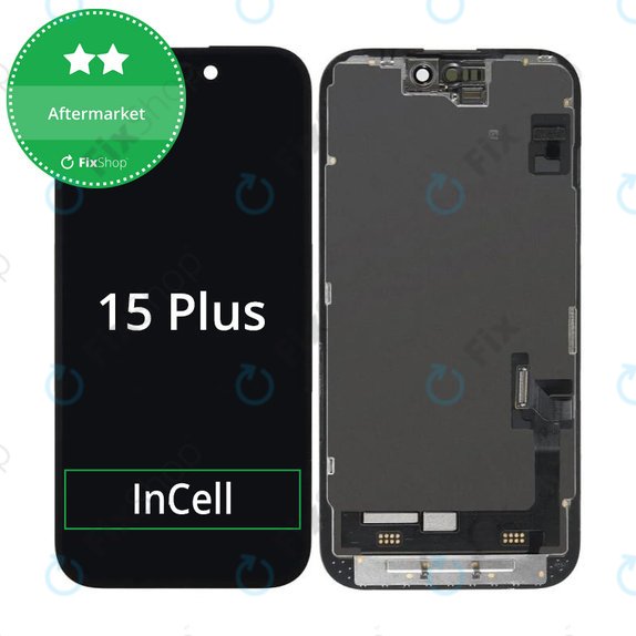 Écran In-Cell HD+ pour iPhone 15 Plus, Tactile avec cadre