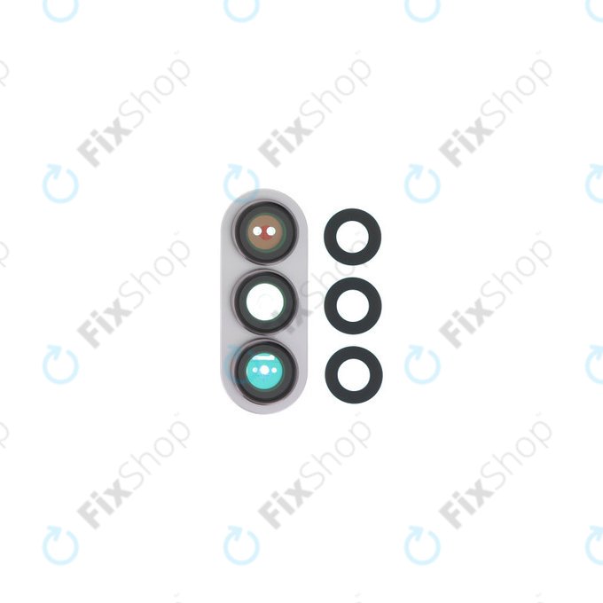 Samsung Galaxy Z Fold 7 F966B - Objectif de caméra arrière + cadre (Silver Shadow)