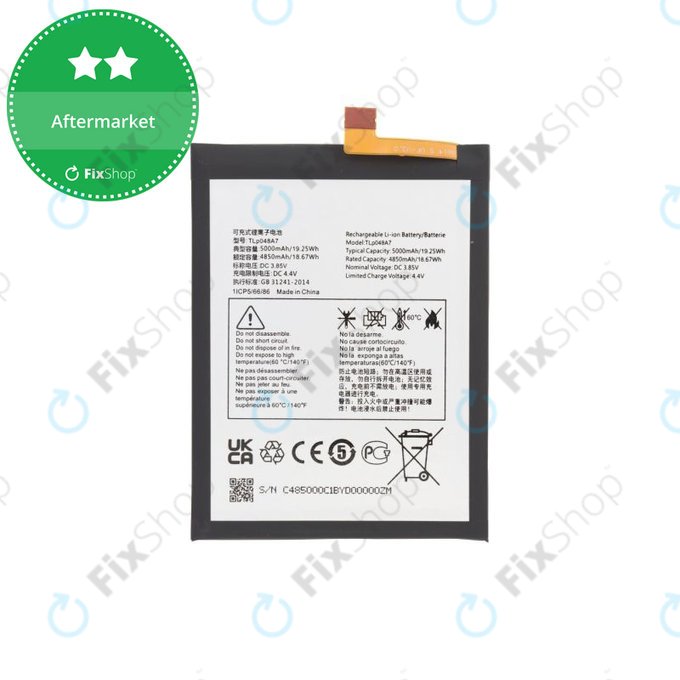 TCL 20L T774B T774H - Batterie TLp048A7 5000mAh