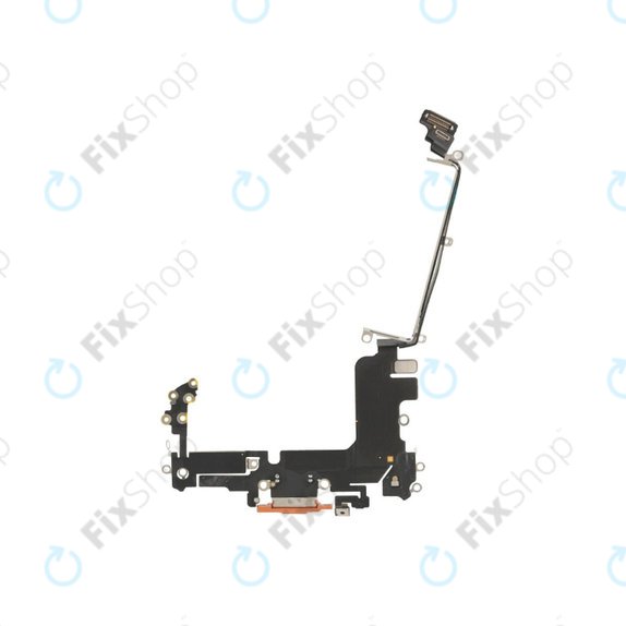 Apple iPhone 17 Pro - Connecteur de charge + Câble flexible (Orange)