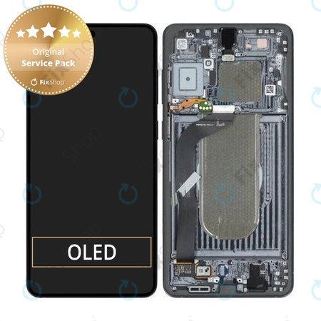 Samsung Galaxy S25 Edge - Ecran LCD + Ecran Tactile + Cadre (Titanium Jetblack) - GH82-37224C Genuine Service Pack