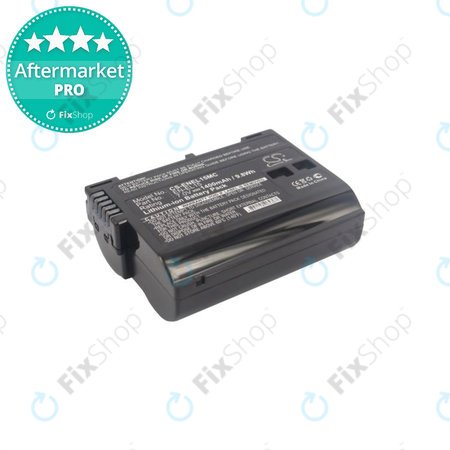 Nikon Coolpix D, reflex numérique D - Batterie EN-EL15 Li-Ion 1400mAh HQ