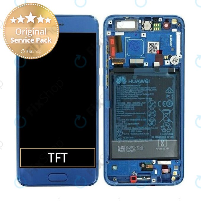 Huawei Honor 9 - Écran LCD + Ecran Tactile + Cadre + Batterie (Bleu Saphir) - 02351LBV
