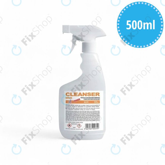 Nettoyant PCB, 500 ml, avec pulvérisateur
