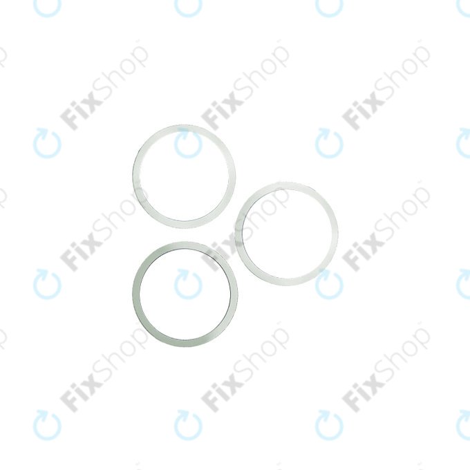 Apple iPhone 13 Pro, 13 Pro Max - Cadre d'objectif de caméra arrière (vert alpin) - 3 pièces