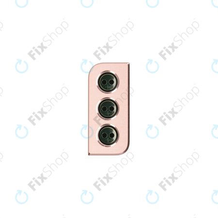 Samsung Galaxy S21 G991B - Cadre en verre pour caméra arrière (Violet fantôme) - GH98-46110B Genuine Service Pack