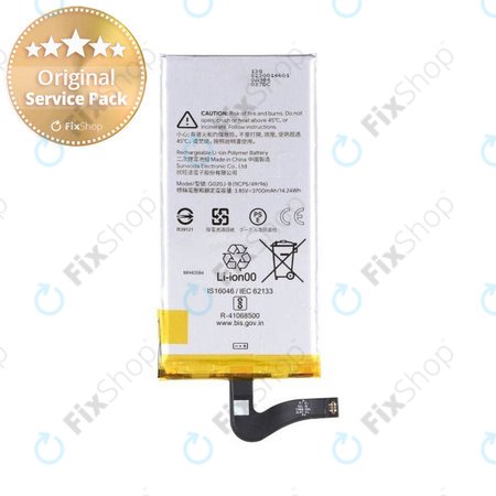 Google Pixel 4 XL - Batterie G020J-B 3700mAh - G823-00146-01 Genuine Service Pack