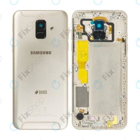 Samsung Galaxy A6 A600 (2018) - Cache batterie (Or) - GH82-16423D Genuine Service Pack